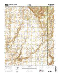 Bonito Prairie Arizona Current topographic map, 1:24000 scale, 7.5 X 7.5 Minute, Year 2014