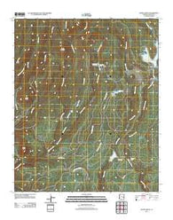 Bonito Rock Arizona Historical topographic map, 1:24000 scale, 7.5 X 7.5 Minute, Year 2011
