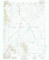 Boot Mesa Arizona Historical topographic map, 1:24000 scale, 7.5 X 7.5 Minute, Year 1988