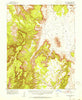 Boot Mesa Arizona Historical topographic map, 1:62500 scale, 15 X 15 Minute, Year 1952