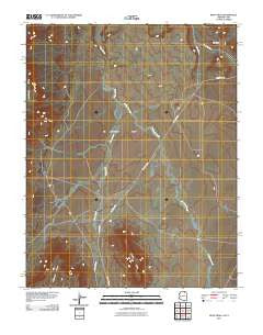 Boot Mesa Arizona Historical topographic map, 1:24000 scale, 7.5 X 7.5 Minute, Year 2011