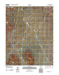 Boot Mesa Arizona Historical topographic map, 1:24000 scale, 7.5 X 7.5 Minute, Year 2011