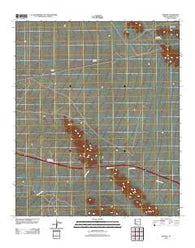 Bosque Arizona Historical topographic map, 1:24000 scale, 7.5 X 7.5 Minute, Year 2011