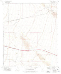 Bosque Arizona Historical topographic map, 1:24000 scale, 7.5 X 7.5 Minute, Year 1973