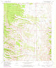 Bottleneck Wash Arizona Historical topographic map, 1:24000 scale, 7.5 X 7.5 Minute, Year 1968