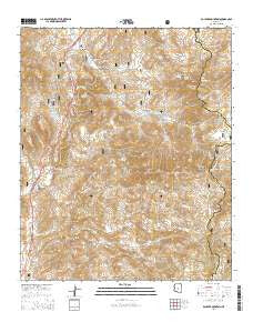 Boulder Mountain Arizona Current topographic map, 1:24000 scale, 7.5 X 7.5 Minute, Year 2014