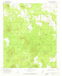Boundary Butte Arizona Historical topographic map, 1:24000 scale, 7.5 X 7.5 Minute, Year 1968