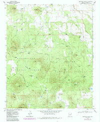Boundary Butte Arizona Historical topographic map, 1:24000 scale, 7.5 X 7.5 Minute, Year 1968