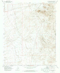 Boundary Cone Arizona Historical topographic map, 1:24000 scale, 7.5 X 7.5 Minute, Year 1970