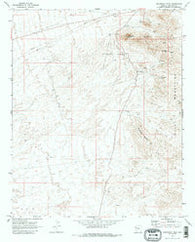 Boundary Cone Arizona Historical topographic map, 1:24000 scale, 7.5 X 7.5 Minute, Year 1970