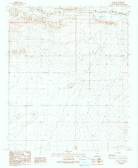 Bouse NW Arizona Historical topographic map, 1:24000 scale, 7.5 X 7.5 Minute, Year 1990