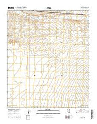 Bouse NW Arizona Current topographic map, 1:24000 scale, 7.5 X 7.5 Minute, Year 2014