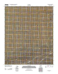Bouse SW Arizona Historical topographic map, 1:24000 scale, 7.5 X 7.5 Minute, Year 2011