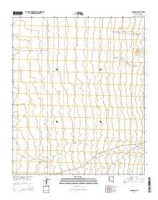 Bouse SW Arizona Current topographic map, 1:24000 scale, 7.5 X 7.5 Minute, Year 2014