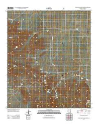 Bowie Mountain North Arizona Historical topographic map, 1:24000 scale, 7.5 X 7.5 Minute, Year 2012