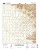 Bowie Mountain South Arizona Current topographic map, 1:24000 scale, 7.5 X 7.5 Minute, Year 2014