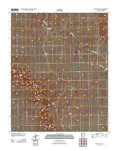 Box K Ranch Arizona Historical topographic map, 1:24000 scale, 7.5 X 7.5 Minute, Year 2011