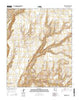 Bozarth Mesa Arizona Current topographic map, 1:24000 scale, 7.5 X 7.5 Minute, Year 2014