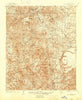 Bradshaw Mountains Arizona Historical topographic map, 1:125000 scale, 30 X 30 Minute, Year 1903