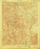 Bradshaw Mountains Arizona Historical topographic map, 1:125000 scale, 30 X 30 Minute, Year 1903