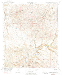 Brandenburg Mtn Arizona Historical topographic map, 1:24000 scale, 7.5 X 7.5 Minute, Year 1949