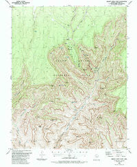 Bright Angel Point Arizona Historical topographic map, 1:24000 scale, 7.5 X 7.5 Minute, Year 1988