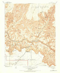 Bright Angel Arizona Historical topographic map, 1:48000 scale, 15 X 15 Minute, Year 1903