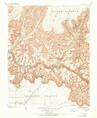Bright Angel Arizona Historical topographic map, 1:48000 scale, 15 X 15 Minute, Year 1903