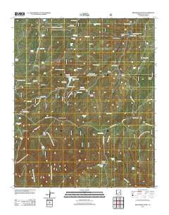 Brookbank Point Arizona Historical topographic map, 1:24000 scale, 7.5 X 7.5 Minute, Year 2011