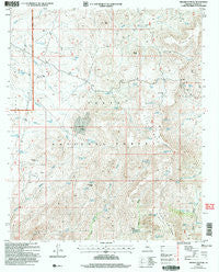 Brooklyn Peak Arizona Historical topographic map, 1:24000 scale, 7.5 X 7.5 Minute, Year 2004