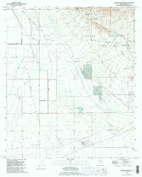 Brown Mountain Arizona Historical topographic map, 1:24000 scale, 7.5 X 7.5 Minute, Year 1992