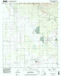 Brown Mountain Arizona Historical topographic map, 1:24000 scale, 7.5 X 7.5 Minute, Year 1996