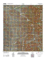 Bruno Peak Arizona Historical topographic map, 1:24000 scale, 7.5 X 7.5 Minute, Year 2012