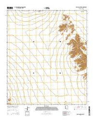 Bryan Mountains Arizona Current topographic map, 1:24000 scale, 7.5 X 7.5 Minute, Year 2014