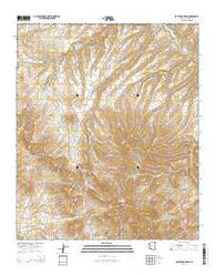 Bryce Mountain Arizona Current topographic map, 1:24000 scale, 7.5 X 7.5 Minute, Year 2014