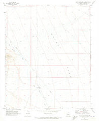 Buck Mountains NE Arizona Historical topographic map, 1:24000 scale, 7.5 X 7.5 Minute, Year 1970