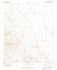Buck Mountains SE Arizona Historical topographic map, 1:24000 scale, 7.5 X 7.5 Minute, Year 1970