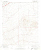 Buck Mountains Arizona Historical topographic map, 1:24000 scale, 7.5 X 7.5 Minute, Year 1970