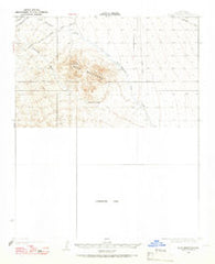 Buck Mountains Arizona Historical topographic map, 1:62500 scale, 15 X 15 Minute, Year 1927