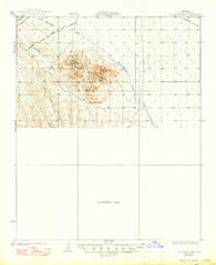 Buck Mountains Arizona Historical topographic map, 1:62500 scale, 15 X 15 Minute, Year 1929