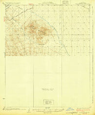 Buck Mountains Arizona Historical topographic map, 1:62500 scale, 15 X 15 Minute, Year 1929