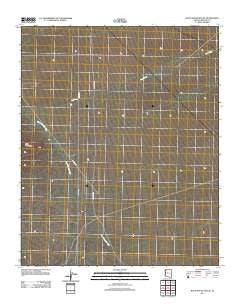 Buck Mountains NE Arizona Historical topographic map, 1:24000 scale, 7.5 X 7.5 Minute, Year 2011