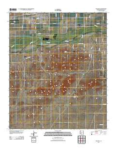 Buckeye Arizona Historical topographic map, 1:24000 scale, 7.5 X 7.5 Minute, Year 2011
