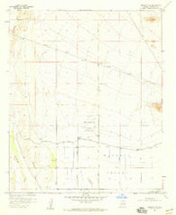 Buckeye NW Arizona Historical topographic map, 1:24000 scale, 7.5 X 7.5 Minute, Year 1958