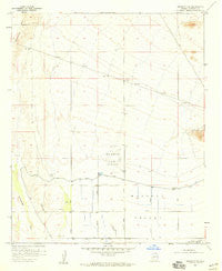 Buckeye NW Arizona Historical topographic map, 1:24000 scale, 7.5 X 7.5 Minute, Year 1958