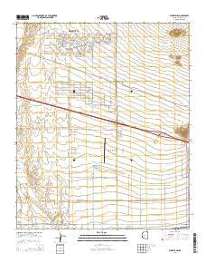 Buckeye NW Arizona Current topographic map, 1:24000 scale, 7.5 X 7.5 Minute, Year 2014
