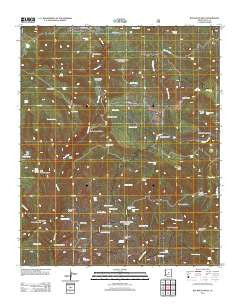 Buckhead Mesa Arizona Historical topographic map, 1:24000 scale, 7.5 X 7.5 Minute, Year 2011