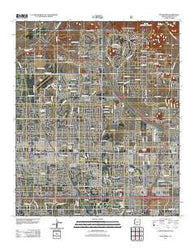 Buckhorn Arizona Historical topographic map, 1:24000 scale, 7.5 X 7.5 Minute, Year 2011