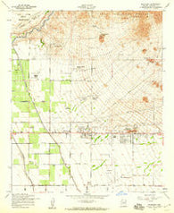Buckhorn Arizona Historical topographic map, 1:24000 scale, 7.5 X 7.5 Minute, Year 1956