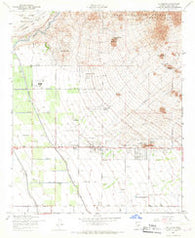 Buckhorn Arizona Historical topographic map, 1:24000 scale, 7.5 X 7.5 Minute, Year 1956